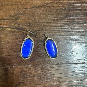Kendra Scott blue earrings